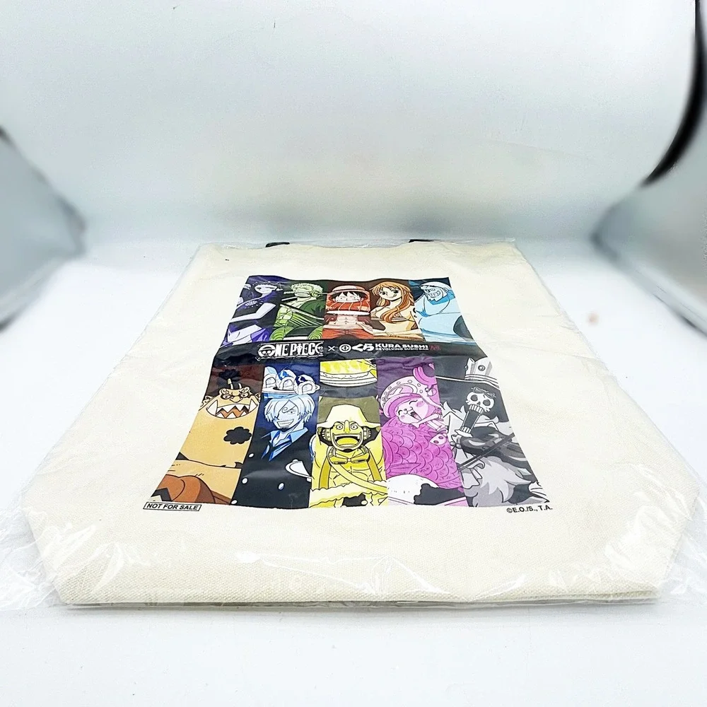 One Piece × Kura Sushi Tote Bag 2025‎ Limited Edition Brand New
